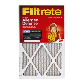 Filtrete MPR 1000 20 x 20 x1 Micro Allergen Defense HVAC Air Filter