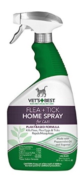 Vet's Best Flea & Tick Pet & Home Spray For Cats