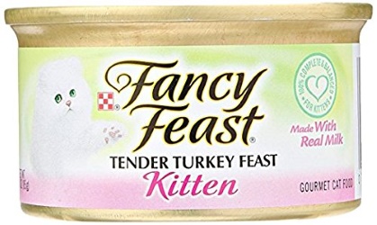 Fancy Feast Tender Turkey Feast Kitten Made With Real Milk