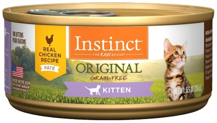 Instinct by Nature's Variety Kitten Grain-Free Real Chicken Recipe Natural Wet Canned Cat Food small