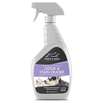 Emmy's Best Powerful Pet Odor Remover & Urine Eliminator Exclusive Enzyme Cleaner Takes Out Tough Stains, Odors