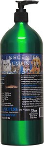 Iceland Pure Pet Products Unscented Pharmaceutical Grade Salmon Oil Liquid Dog & Cat Supplement