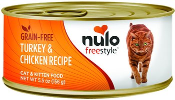 Nulo Freestyle Turkey & Chicken Recipe Grain-Free Canned Cat & Kitten Food