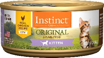 Instinct by Nature's Variety Kitten Grain-Free Real Chicken Recipe Natural Wet Canned Cat Food