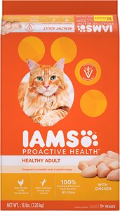 Iams ProActive Health Healthy Adult Original with Chicken Dry Cat Food