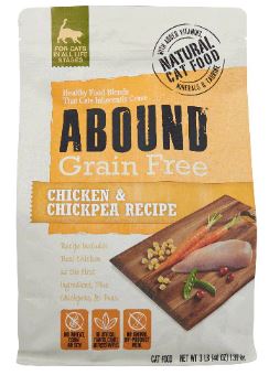 Abound Grain Free Cat Food Chicken & Chickpeas Recipe