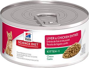 Hill’s Science Diet Liver & Chicken Kitten Food