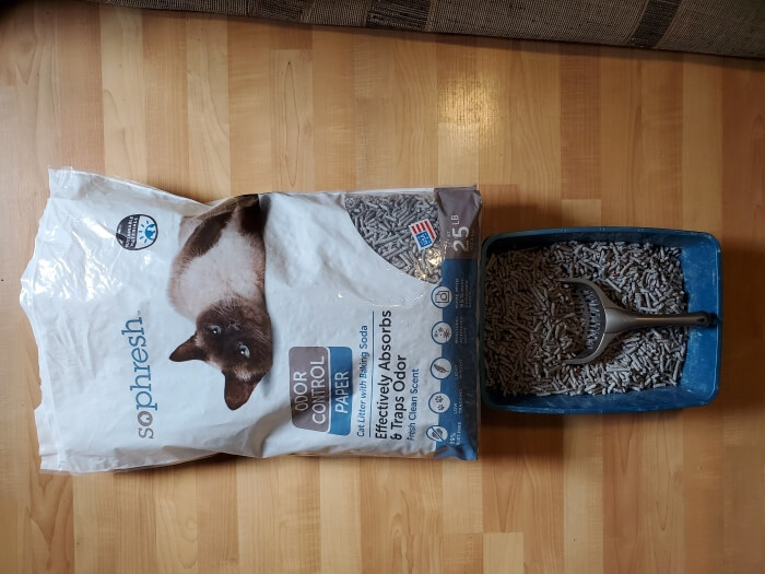 Phresh store cat litter