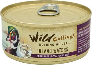 Wild Calling Inland Waters Duck Recipe Grain-Free Adult Canned Cat Food