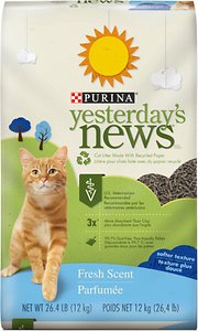Yesterday’s News Softer Texture Fresh Scent Cat Litter