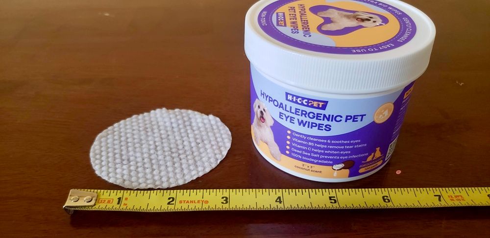 HICC PET Hypoallergenic Dog & Cat Eye Wipes