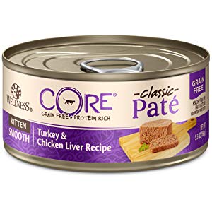 Wellness CORE Kitten Turkey & Chicken Liver Recipe Classic Pate Review
