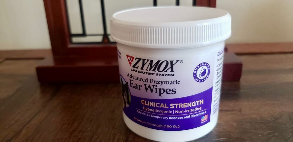 Zymox Advanced Enzymatic Dog & Cat Ear Wipes