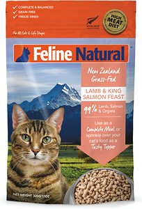 Feline Natural Lamb & King Salmon Freeze-Dried Cat Food