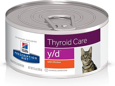 Hill's Prescription Diet Thyroid Care with Chicken Wet Cat Food