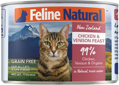 Feline Natural Chicken & Venison Feast Canned Food