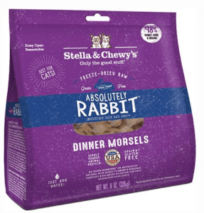 Stella & Chewy’s Freeze-Dried Raw Absolutely Rabbit Dinner Morsels Cat Food