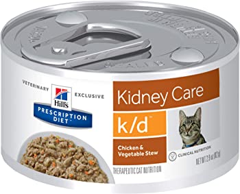 Hill’s Prescription Diet k/d Kidney Care with Chicken Canned Cat Food