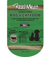 The Real Meat 14oz Beef Dog & Cat Food