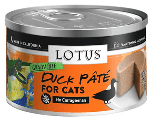 Lotus Duck Pate Grain-Free Canned Cat Food Review
