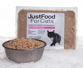 Just Food for Dogs JustCats Fish & Chicken
