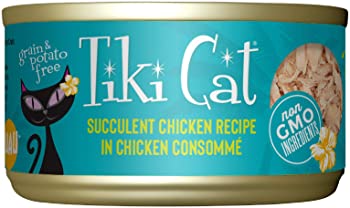 Tiki Cat Puka Puka Luau Succulent Chicken in Chicken Consomme