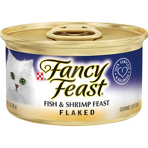 Fancy Feast Fish and Shrimp Feast Flaked Wet Food