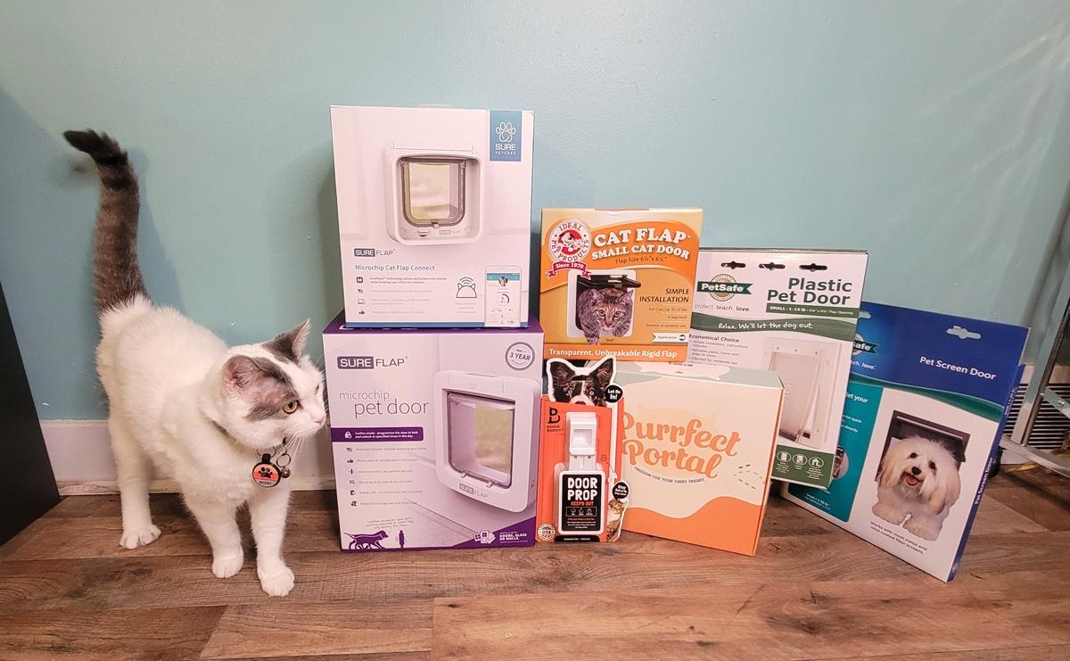 Best Cat Doors, Portals, Flaps and Electronic Doors