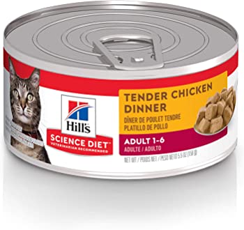 Hill’s Science Diet Adult Tender Dinner Chunks & Gravy Cat Food