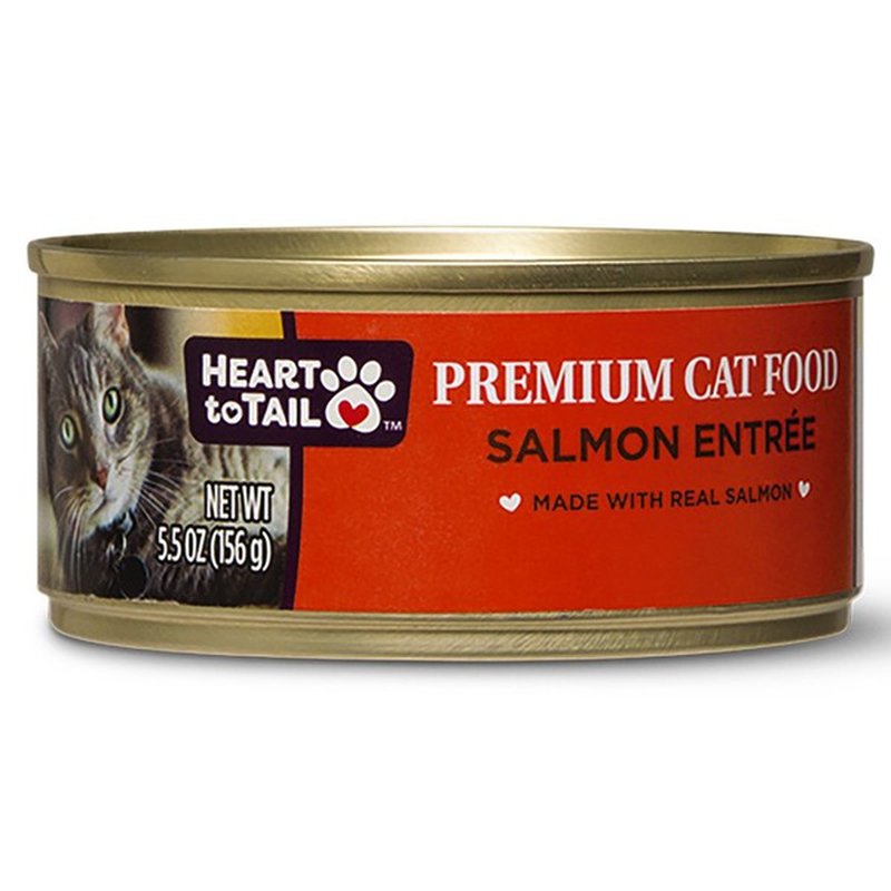 Heart To Tail Salmon Entrée Canned Cat Food