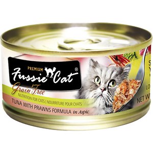 Fussie Cat Premium Tuna with Prawns Formula in Aspic Canned Cat Food