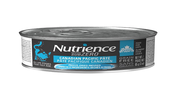 Nutrience subzero shop cat food