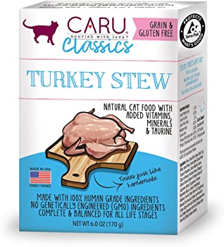 Caru Classic Turkey Stew Grain-Free Wet Cat Food