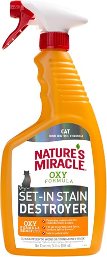 Nature's Miracle Oxy Formula Set-In Cat Stain Destroyer