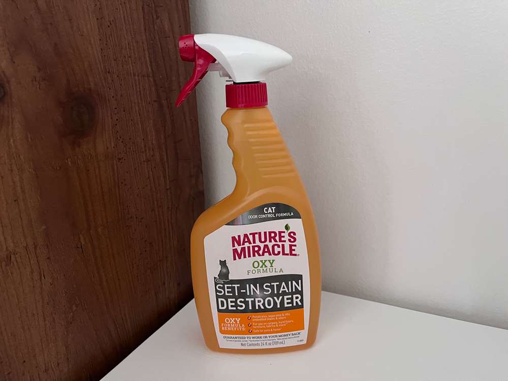 Nature's Miracle Oxy Formula Set-In Cat Stain Destroyer