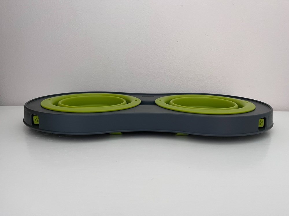 Dexas Popware Double Non-Skid Elevated Cat Bowls