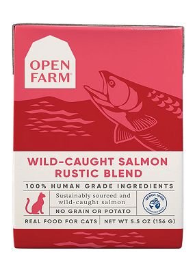 Open Farm Wild-Caught Salmon Rustic Blend Wet Cat Food