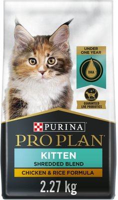 Purina Pro Plan Development Shredded Blend Chicken & Rice Formula Dry Cat Food
