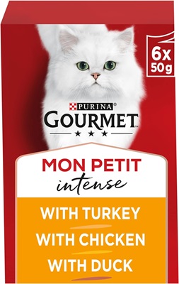 Gourmet Mon Petit Intense Duck, Chicken and Turkey