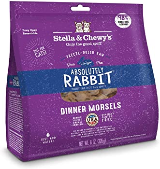 Stella & Chewy's Freeze-Dried Raw Absolutely Rabbit Dinner Morsels Cat Food