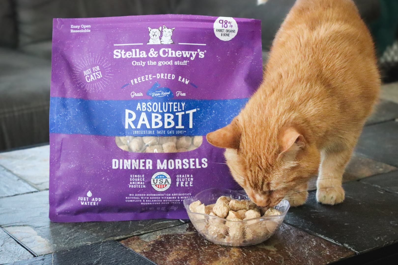 Stella & Chewy's Freeze Dried Raw Absolutely Rabbit Dinner Morsels