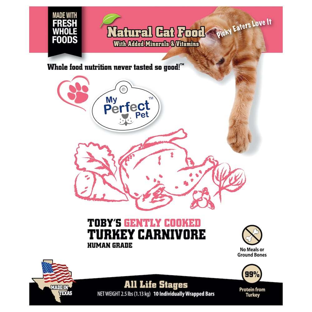My Perfect Pet Cat Food Toby’s Turkey Carnivore Grain-Free Blend Cat Food