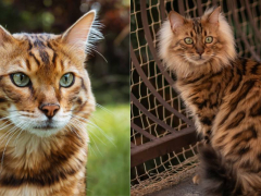 A featured image showcasing the beauty and uniqueness of a Cashmere Bengal cat's coat.
