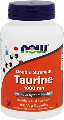 NOW Taurine (1,000 mg) Capsules