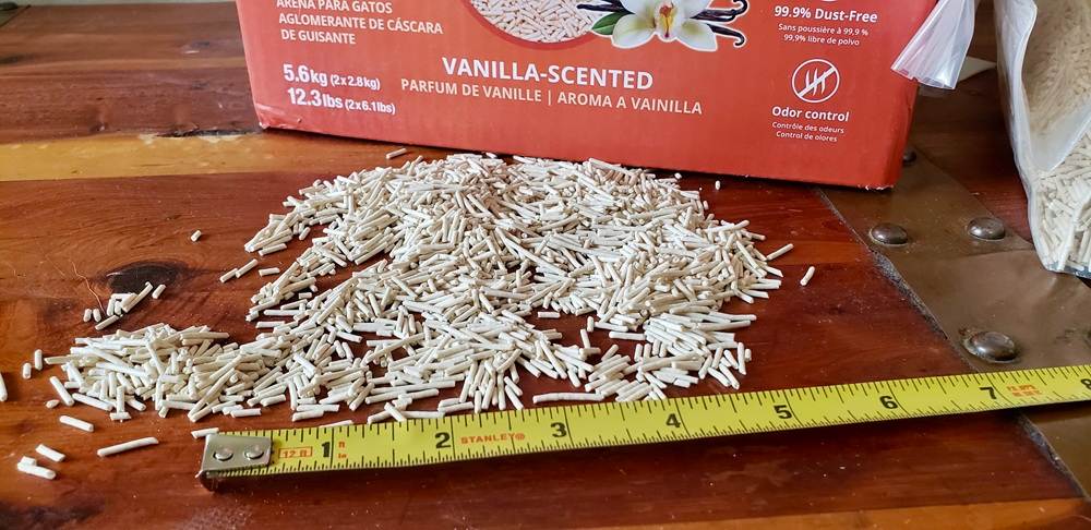 Go Natural Pea Husk Litter Features