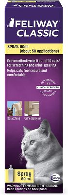 Feliway Classic Pheromone Travel Spray l Calming Spray For Cats