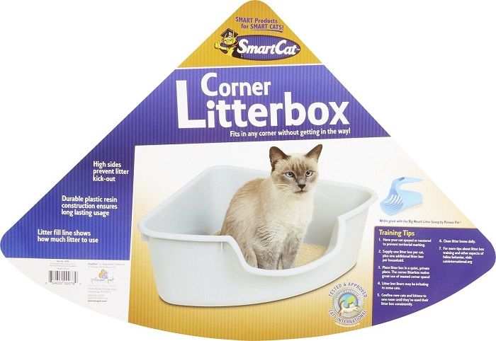 Corner litter shop box liners