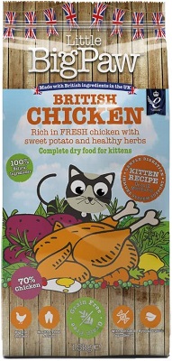 Little BigPaw British Chicken Complete Food for Kittens