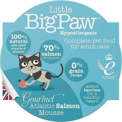Little BigPaw Gourmet Atlantic Salmon Mousse For Cats