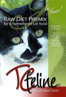 TCfeline PLUS Beef Liver Raw Diet Premix